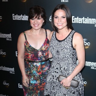 Kelly Clarkson, Lana Parrilla in Entertainment Weekly and ABC TV Celebrate The New York Upfronts with A VIP Cocktail Party - Arrivals