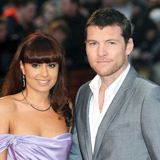 Natalie Mark, Sam Worthington in 'Clash of the Titans' UK Film Premiere - Arrivals
