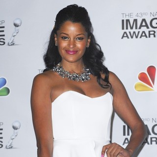 Claudia Jordan in The 43rd Annual NAACP Awards - Press Room