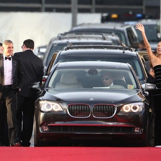 George Clooney in 70th Annual Golden Globe Awards - Arrivals - clooney-keibler-70th-annual-golden-globe-awards-01