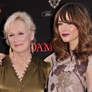 Glenn Close, Rose Byrne in Damages Season 4 Premiere - Arrivals