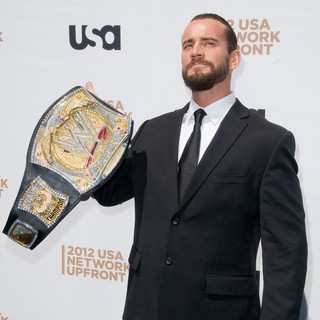 CM Punk in The 2012 USA Network Upfront Presentation - Arrivals - cm-punk-2012-usa-network-upfront-presentation-02