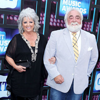 Paula Deen in 2010 CMT Music Awards Blue Carpet Arrivals
