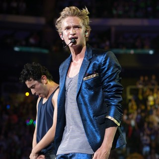 Cody Simpson in Cody Simpson Supports Justin Bieber on His Believe Tour