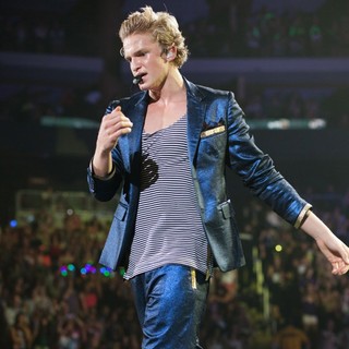 Cody Simpson in Cody Simpson Supports Justin Bieber on His Believe Tour