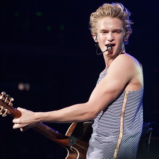 Cody Simpson in Cody Simpson Supports Justin Bieber on His Believe Tour