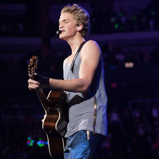 Cody Simpson in Cody Simpson Supports Justin Bieber on His Believe Tour