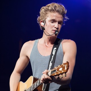 Cody Simpson in Cody Simpson Supports Justin Bieber on His Believe Tour