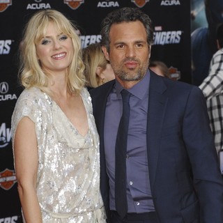 Sunrise Coigney, Mark Ruffalo in World Premiere of The Avengers - Arrivals