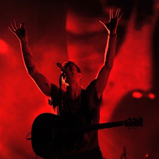 Chris Martin, Coldplay in Coldplay Perform Live as Part of Their Mylo Xyloto Australian Tour