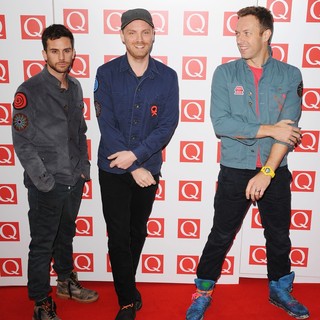 Coldplay in The Q Awards 2011 - Arrivals