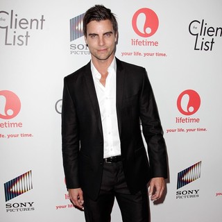 Colin Egglesfield in Lifetime And Sony Pictures Television Red Carpet Launch Party for The Client List - colin-egglesfield-launch-the-client-list-03