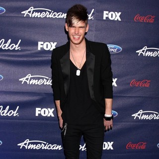 Colton Dixon in The American Idol Season 11 Top 13 Party