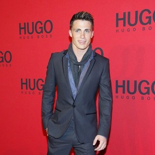 Colton Haynes in Hugo by Hugo Boss Fashion Show at Forum Museumsinsel During Mercedes-Benz Fashion Week Berlin Spring