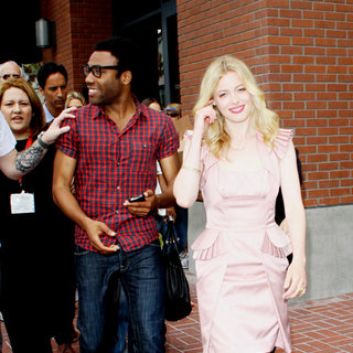 Donald Glover, Gillian Jacobs in Out and About at Comic-Con 2010 - Day 4