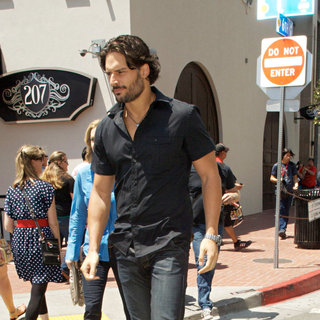 Joe Manganiello in Out and About at Comic-Con 2010 - Day 3