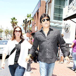 Erik Estrada in Out and About at Comic-Con 2010 - Day 3
