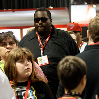 Quinton Aaron in Out and About at Comic-Con 2010 - Day 4
