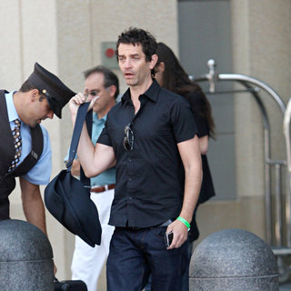 James Frain in Out and About at Comic-Con 2010 - Day 4