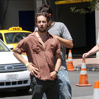Michael Angarano in Out and About at Comic-Con 2010 - Day 4