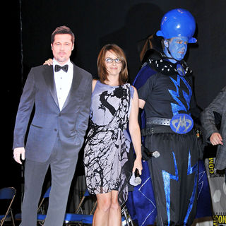Tina Fey, Will Ferrell in Comic Con 2010 - Day 1 - 'Megamind' Press Conference