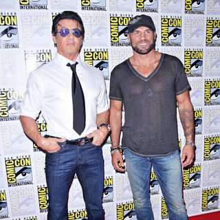 Sylvester Stallone, Randy Couture in Comic Con 2010 - Day 1 - 'The Expendables' Photocall