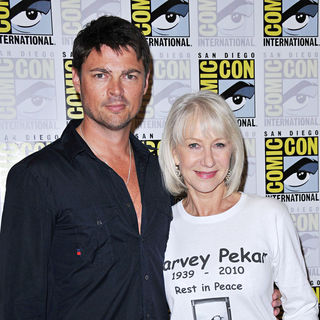 Karl Urban, Helen Mirren in Comic Con 2010 - Day 1 - 'Red' Photocall