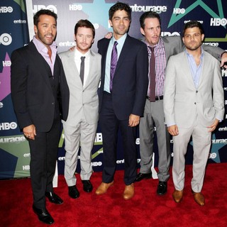 Jeremy Piven, Kevin Connolly, Adrian Grenier, Kevin Dillon, Jerry Ferrara in Final Season Premiere of HBO's Entourage