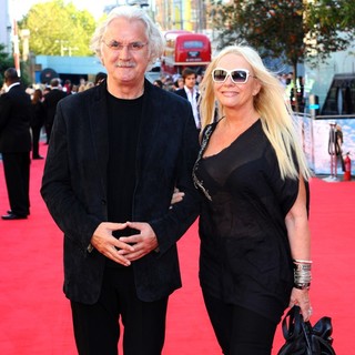 Billy Connolly, Pamela Stephenson in U.K. Premiere of George Harrison: Living in the Material World