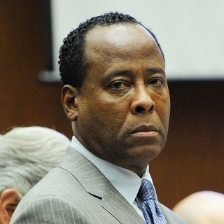 Conrad Murray in Dr. Conrad Murray Waits to Leave The Courtroom