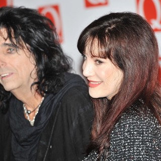 Alice Cooper, Sheryl Goddard in The Q Awards 2012 - Arrivals