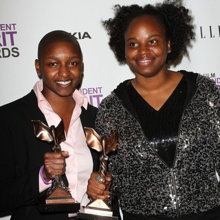 Nekisa Cooper, Dee Rees in 27th Annual Independent Spirit Awards - Press Room