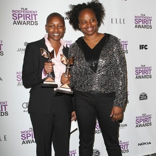 Nekisa Cooper, Dee Rees in 27th Annual Independent Spirit Awards - Press Room