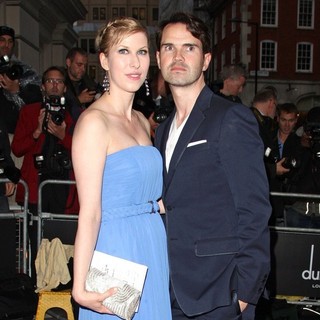 Karoline Copping, Jimmy Carr in GQ Men of The Year Awards 2011 - Arrivals