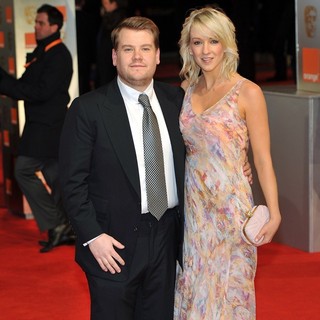 James Corden, Julia Carey in Orange British Academy Film Awards 2012 - Arrivals