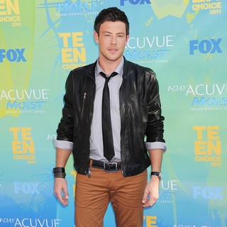 Cory Monteith in 2011 Teen Choice Awards