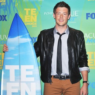 Cory Monteith in 2011 Teen Choice Awards