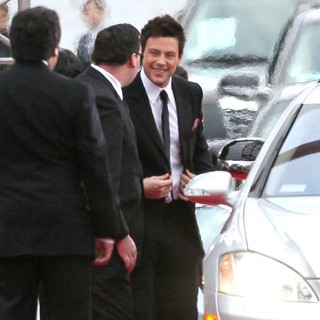 Cory Monteith in The 69th Annual Golden Globe Awards - Arrivals