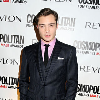 Ed Westwick in Cosmopolitan Magazine's Fun Fearless Males of 2010