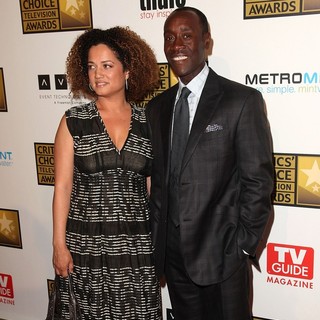 Bridgid Coulter, Don Cheadle in 2012 Critics' Choice TV Awards - Arrivals