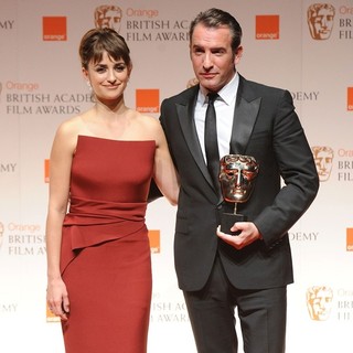 Penelope Cruz, Jean Dujardin in Orange British Academy Film Awards 2012 - Press Room
