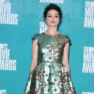 Crystal Reed in 2012 MTV Movie Awards - Press Room
