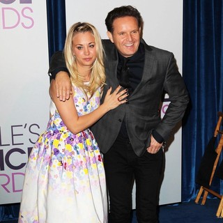 Kaley Cuoco, Mark Burnett in The 2013 People's Choice Awards Nominee Announcements