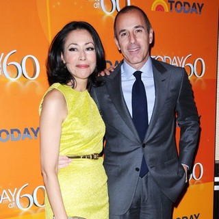 Ann Curry, Matt Lauer in The TODAY Show 60th Anniversary Celebration