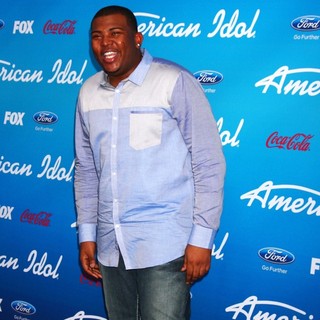 Curtis Finch Jr. in FOX's American Idol Finalists Party