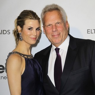 Nicole Dairy, Steve Tisch in 21st Annual Elton John AIDS Foundation's Oscar Viewing Party