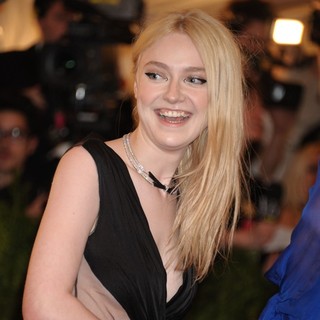 Dakota Fanning in PUNK: Chaos to Couture Costume Institute Gala