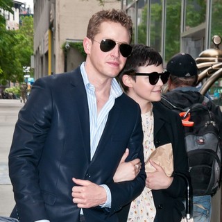 Josh Dallas, Ginnifer Goodwin in Ginnifer Goodwin and Josh Dallas Return to Their Hotel