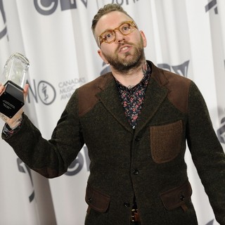 City and Colour in 2012 JUNO Awards - Press Room