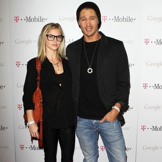 Kenzie Dalton, Chad Michael Murray in Celebrity Magenta Carpet Arrivals at The Launch Party for Google Music Available on T-Mobile